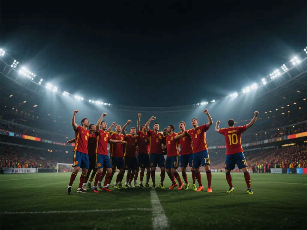 当激情碰撞绿茵场：西班牙队2-0力挫瑞典，世界杯梦想再度启航